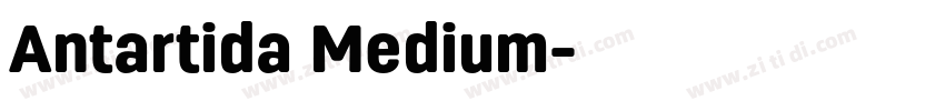 Antartida Medium字体转换 Antartida Medium字体转换